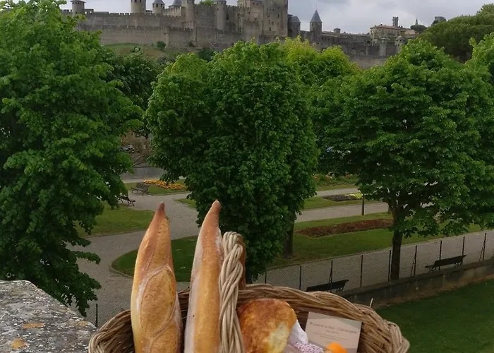 Les Remparts De Caroline, Au Pied De La Cite. Holiday home Carcassonne